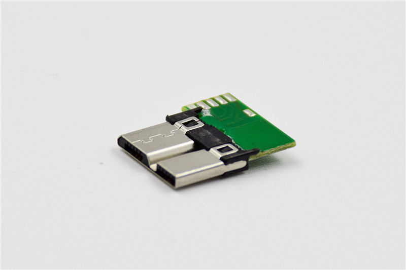 USB MICRO B 3.0 帶90度PCB