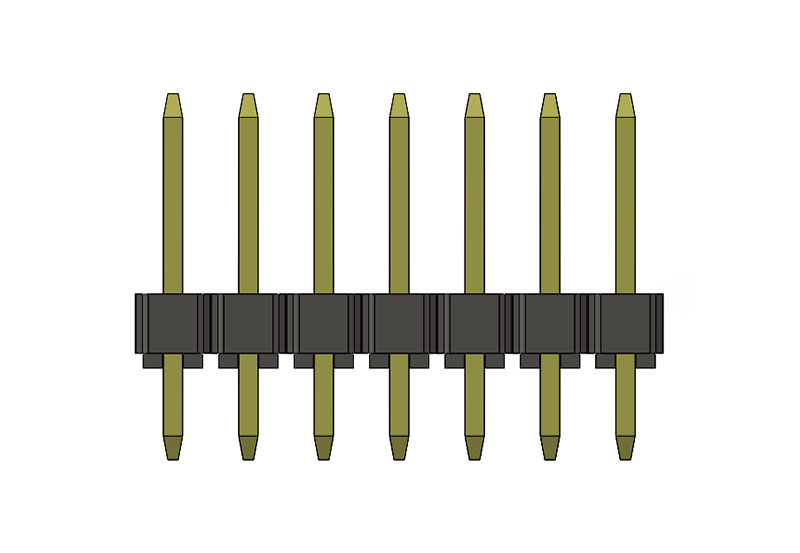 排針系列2x7鍍錫